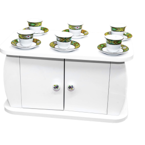 coffee set white